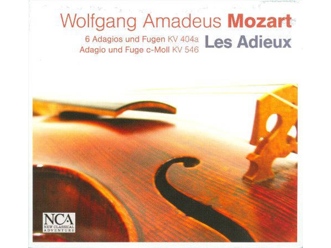 CD Wolfgang Amadeus Mozart - Adagios For After Hours (The Relaxing Way ...