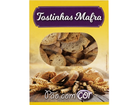 Tostinhas de Mafra PÃO COM COR