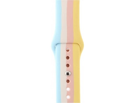 Bracelete Apple Watch Series 7 45mm G4M Silicone Multicor