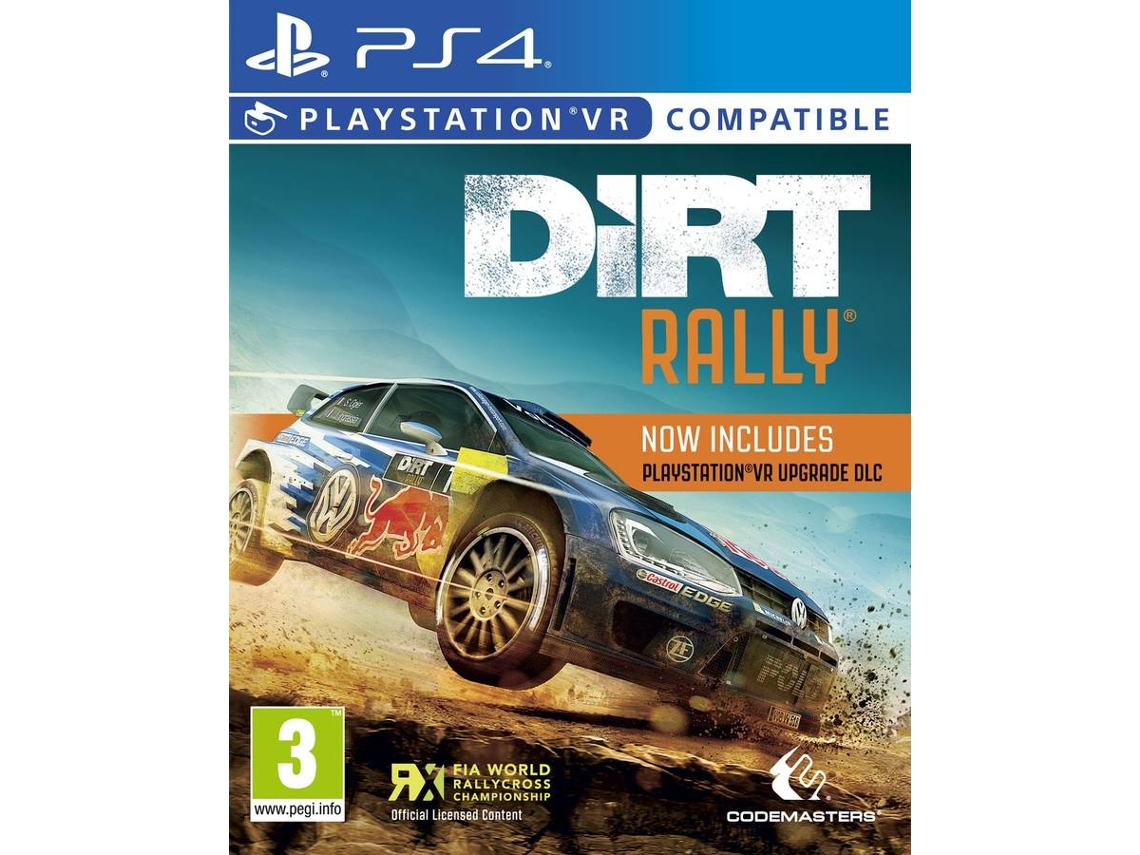 Jogo PS4 PS VR Dirt Rally Worten.pt