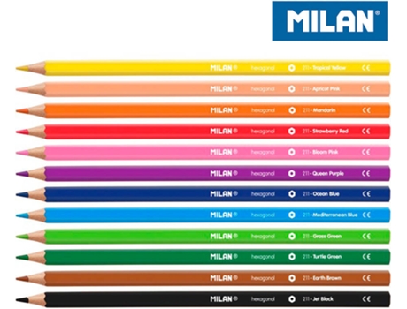 Pack 12 Lápis de Cores 