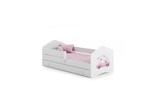 Cama infantil FALA BARSZU 140x70 CHAT com gaveta de arrumação KOBI - FALA BARSZU 140x70 KOT