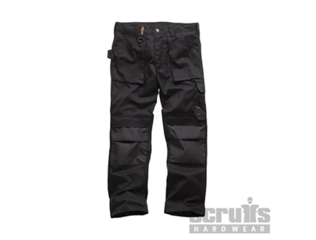 SCRUFFS T54830 Pantalón Worker Color Negro