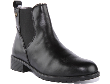 Botas de Mulher STRIVE Pele Preto (38)