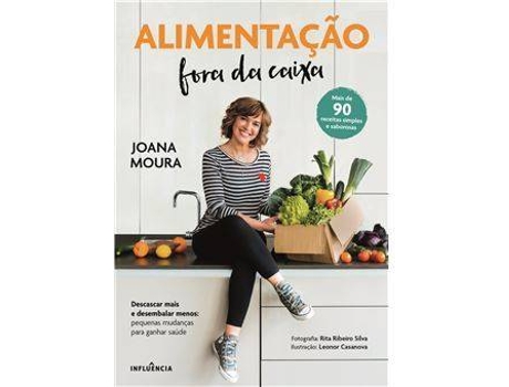 Livro Alimentação Fora da Caixa de Joana Moura (Português)