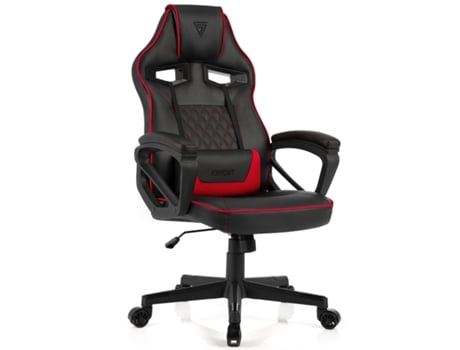 SENSE7 Cadeira para Jogos Knight Preto-Vermelho