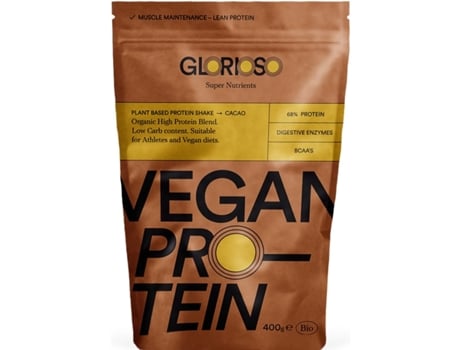 Proteína Vegana Chocolate 400 g GLORIOSO