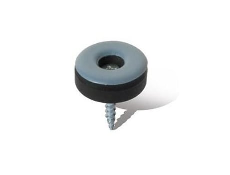 Deslizante ptfe ø30 gris con tornillo (caja 200)