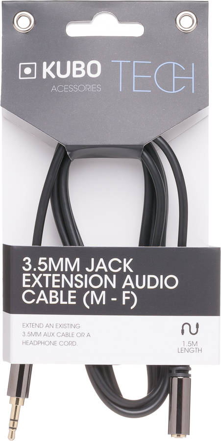 Kubo. Cable Jack Audio Macho Macho 3 Mts