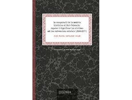 Livro La Recuperaciã De La Memãria Histãrica de Santacreu Soler, José Miguel (Espanhol)