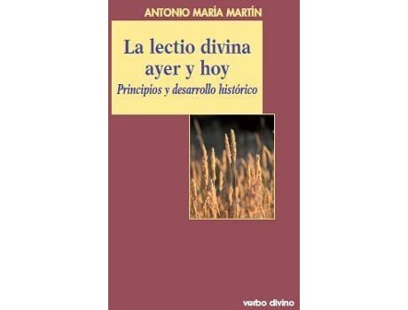 Livro Lectio Divina Ayer Hoy.(Mundo De Biblia) de Antonio Maria Martin Fernandez-Gallardo (Espanhol)