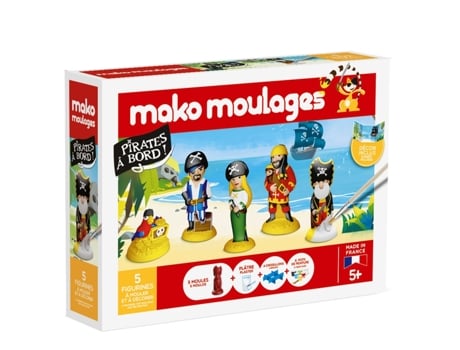 Jogo de Tabuleiro MAKO CRÉATIONS Pirates Box (4 Anos)