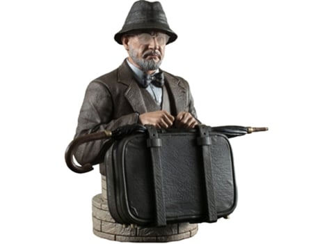 Gentle Giant Bust 1/6 Dr. Henry Jones Mr. 15 Cm Indiana Jones Castanho