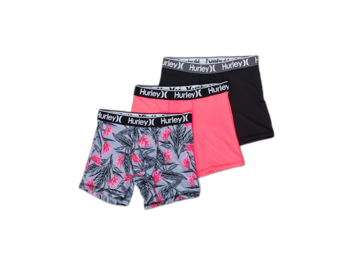 Pack 3 Boxers HURLEY Hombre (Multicor - S)
