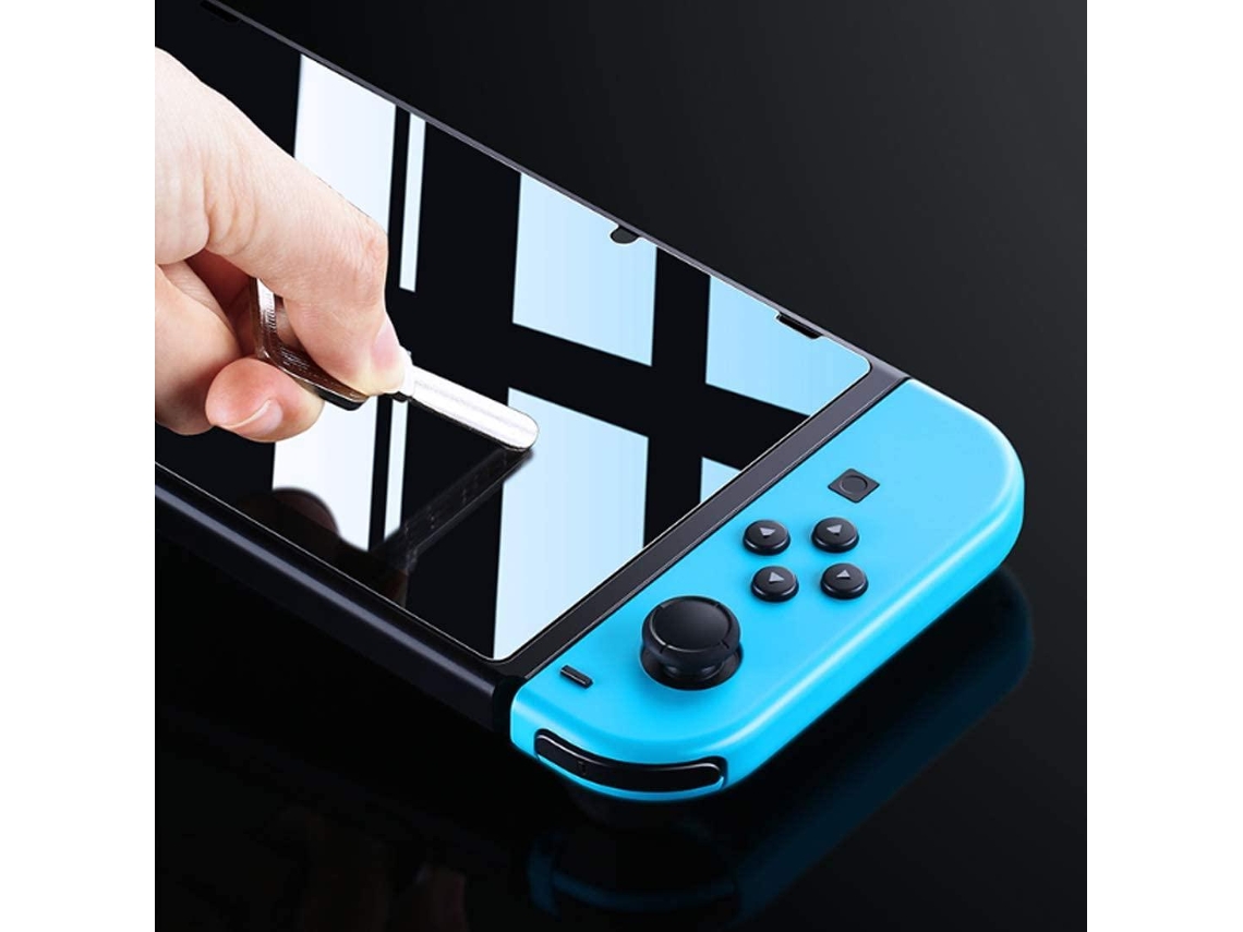 Película Para Console Nintendo Switch Oled Tela 9h Vidro