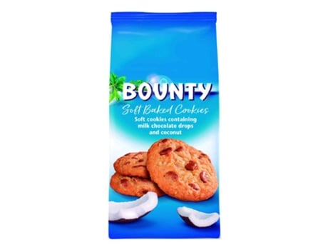 Bolachas Cookies com Pepitas de Chocolate e Coco BOUNTY