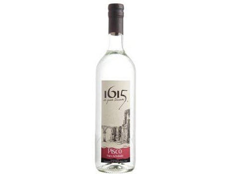 1615 Pisco Aguardente Vinica Puro Acholado