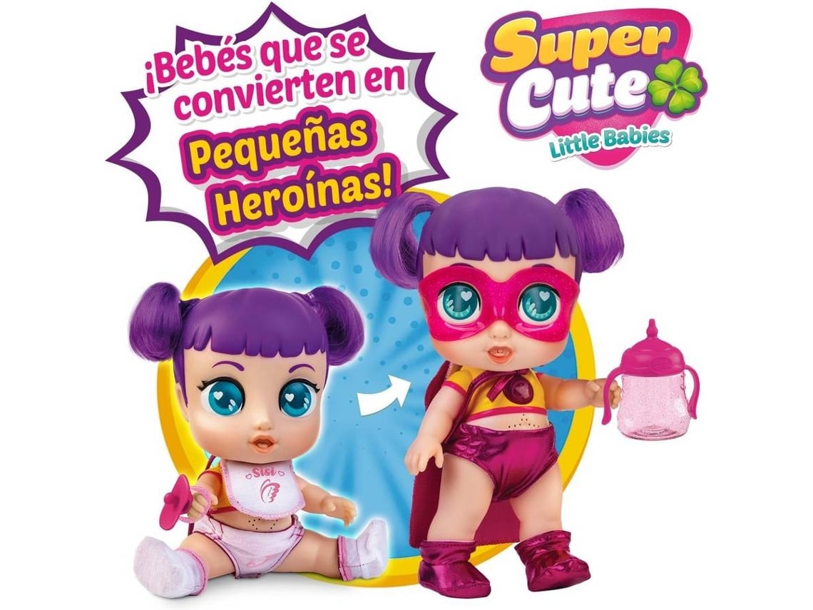 Boneca SUPER CUTE LITTLE BABIES Sisi (Idade Mínima: 3 Anos - 11 x