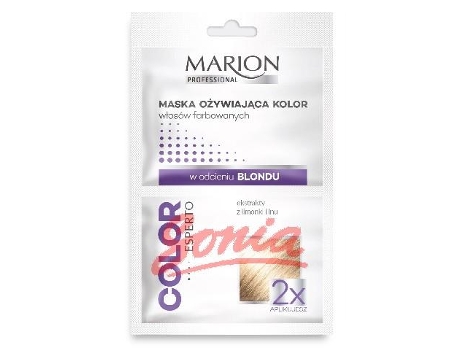 Marion Cor Esperto máscara nutritiva cabelo em um tom de loiro 2x20 ml