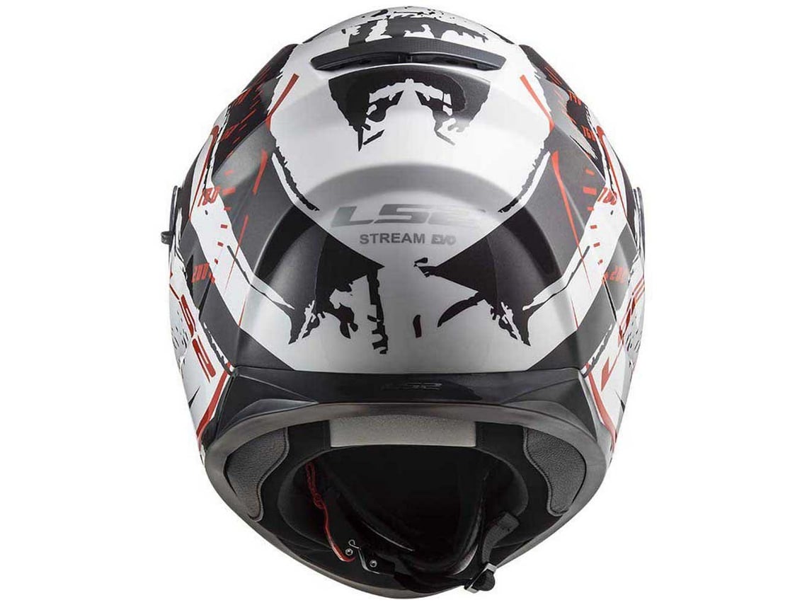 Capacete Integrais Ls Ff Stream Evo Tacho Gl White Black Red Tam Xxl Worten Pt