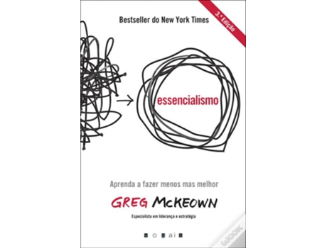 Livro Essencialismo de Greg Mckeown (Português-Brasil)