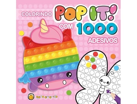 Livro Colorindo Pop It Unicórnio de Gdb Editorial (Português)