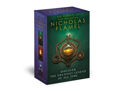 Livro Secrets of the Immortal Nicholas Flamel Boxed Set de Michael Scott (Inglês)