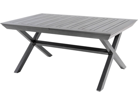 Mesa Extensível EDENJARDIN (Preto - Alumínio - 170x98x76cm)