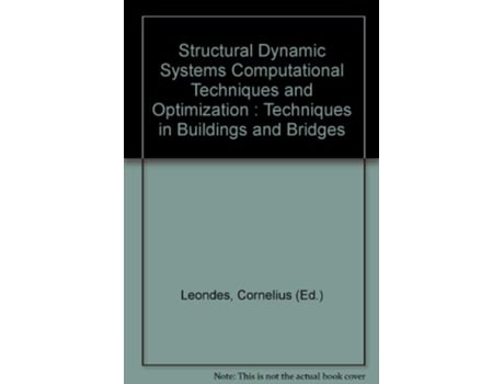 Livro Structural Dynamic Systems de Ed Cornelius Leondes (Holandês - Capa Dura)