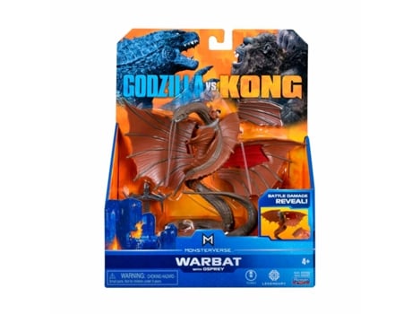 Monsterverse Godzilla Vs Kong Figuras 15 cm Warbat e Osprey (Idade Mínima Recomendada: 4 anos)