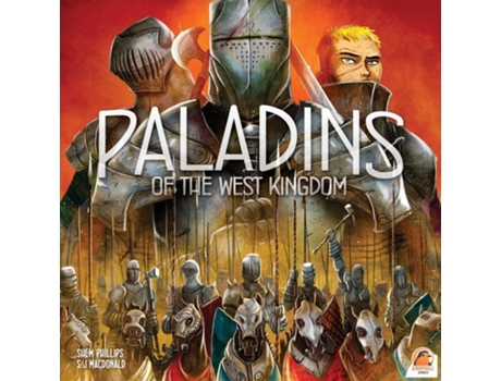 Jogo de Tabuleiro  Paladins of the West Kingdom (1,952 kg - 23 x 23 x 7 cm - Inglês - Idade Mínima: 12)