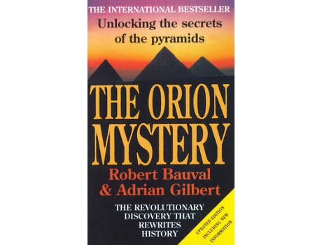 Livro the orion mystery de robert bauval,adrian gilbert (inglês)