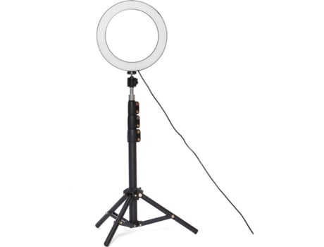 Tripé Ringlight INSMA POA5443696 (Altura Máxima: 140 cm)