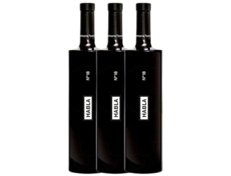 Vinho HABLA Habla Nº 18 Syrah Vino De La Tierra De Extremadura (0.75 L - 3 unidades)