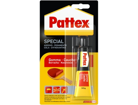 Cola Pattex Instantanea Especial Borracha 30 Gr