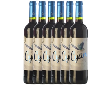 Vinho CYAN Cyan 6 Meses Tinta De Toro Toro Roble (0.75 L - 6 unidades)