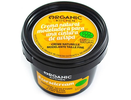 Tratamento Anti-Celulite ORGANIC KITCHEN Moldar Natural Cinta Fina 'Corsetcream' (100 ml)