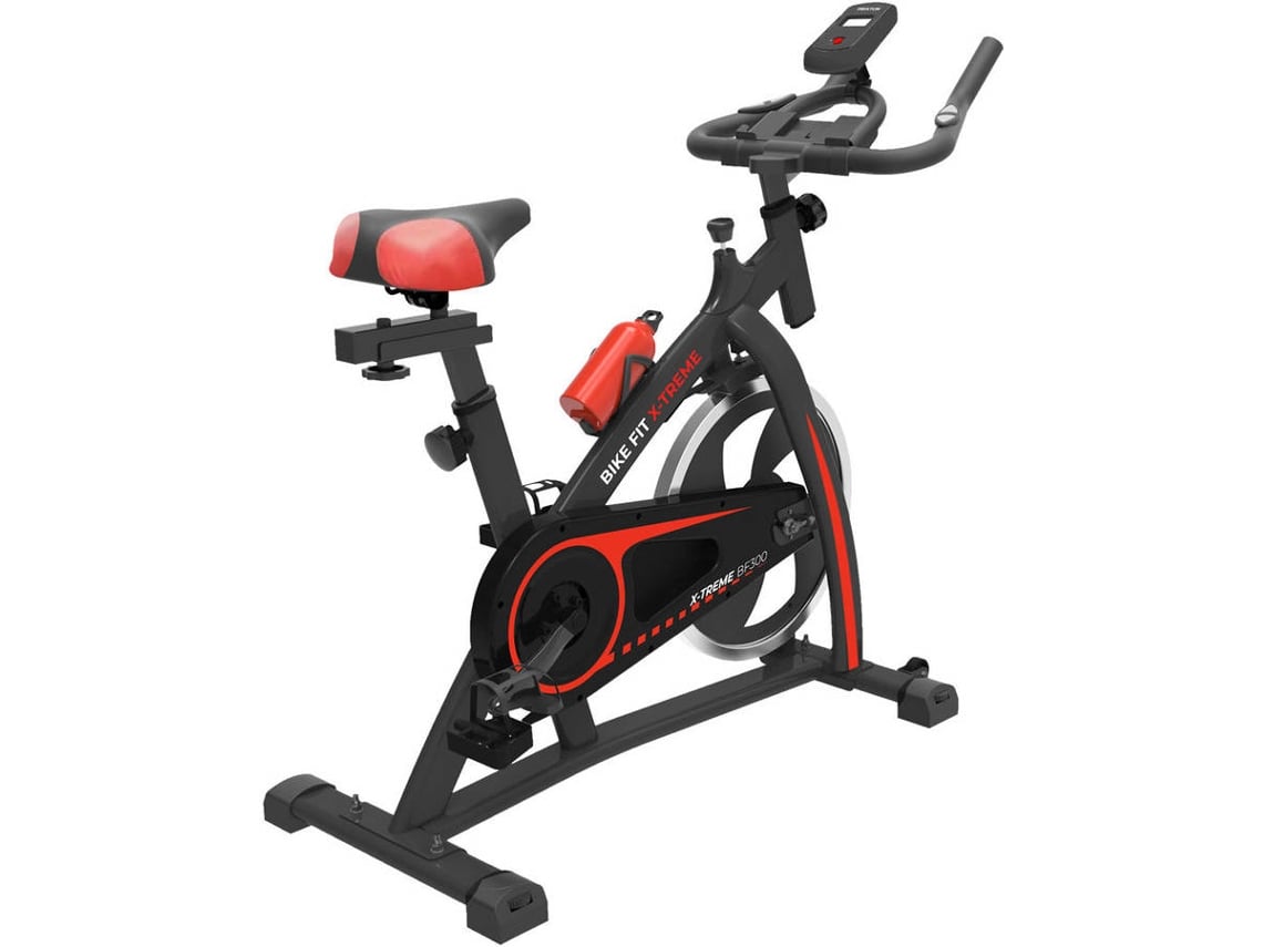 Bicicleta Magnética Indoor Bicicleta Estática Assento Ajustável Volante De  Inércia: 6 Kg Até 120 Kg 105X45.5X112Cm Vermelho BIGZZIA