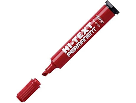 Marcador FIBRACOLOR Hi-Text Marker 830PC (Vermelho - 4.5 mm)