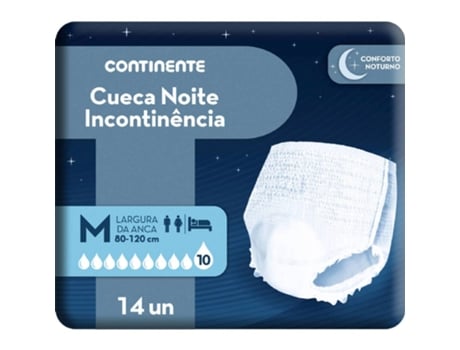 CUECA INCO NOITE M CONTINENTE 14UN