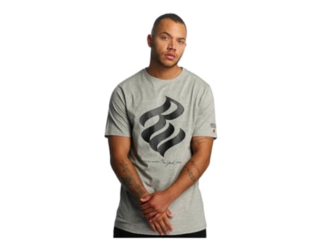 T-shirt para Homem ROCAWEAR (S - Algodão - Cinzento)