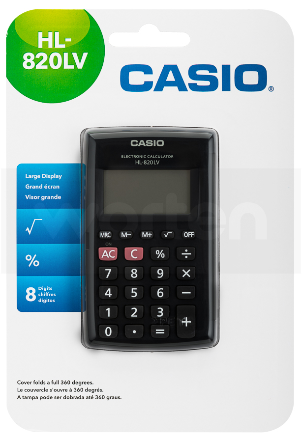 Calcolatrice Casio HL 820VA-S-EP - DIMOStore