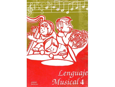 Livro Lenguaje Musical 4 de Lluïsa Alegre I Heitzmann (Espanhol)