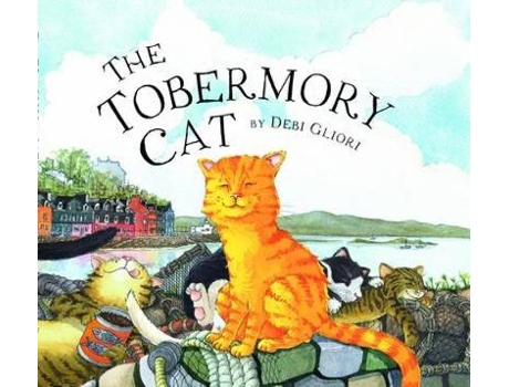 Livro the tobermory cat postal book de debi gliori (inglês)