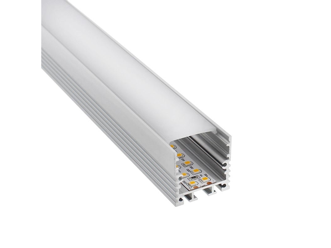 Perfil Aluminio Vart Suspend Para Fitas Led Metros Ledbox Worten Pt