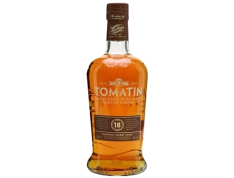 Whisky TOMATIN Single Malt Tomatin 18 Anos (0.7 L - 1 unidade)