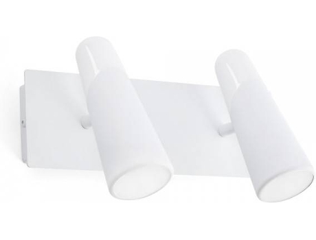 Aplique  Lao LED (4W, 5W - ABS, Metal - Branco Mate)