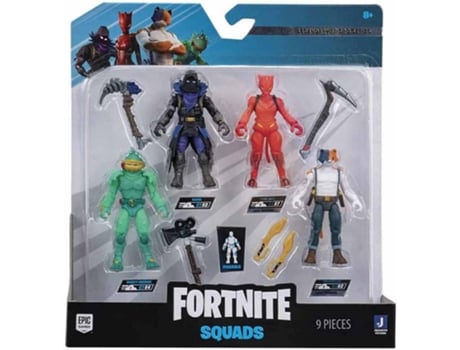 Figura TOY PARTNER Fortnite pack 4 Micro Legendary Series (Idade Mínima ...