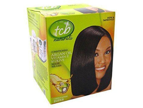 Tcb Naturals Argan Oil Relaxer Kit Super