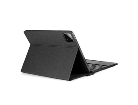 Capa de Couro para Teclado Bluetooth com Touchpad para Xiaomi Pad 6S Pro -Preto ZRUXE